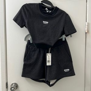 Adidas Set (shorts and crop sport top)